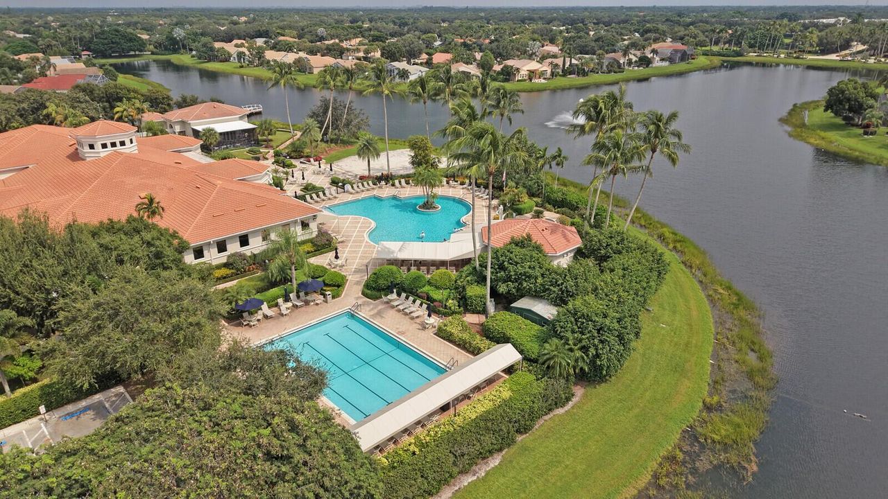 Community Pool - Aerial View