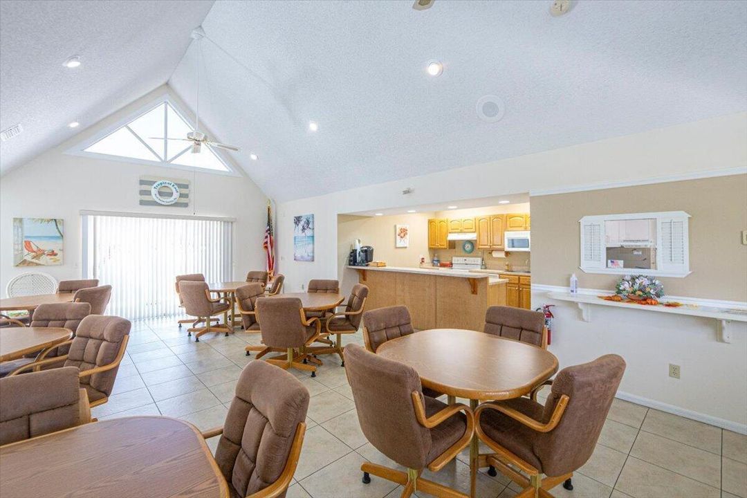 Clubhouse area