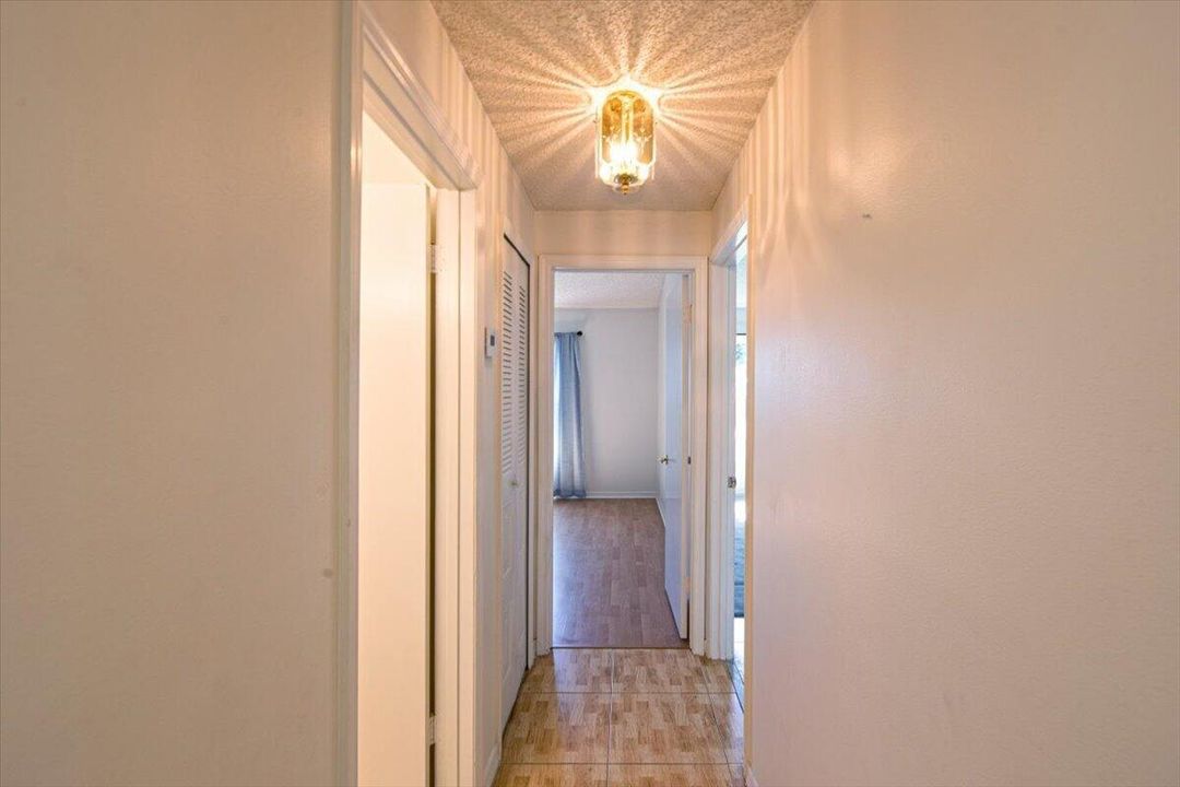 Hallway to bedrooms