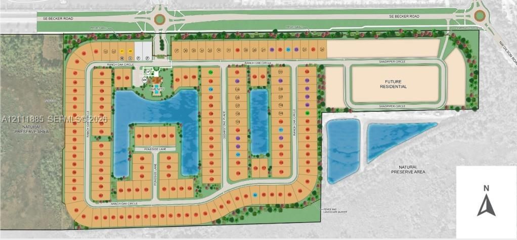 609 SE Ranch Oak Circle Site Map