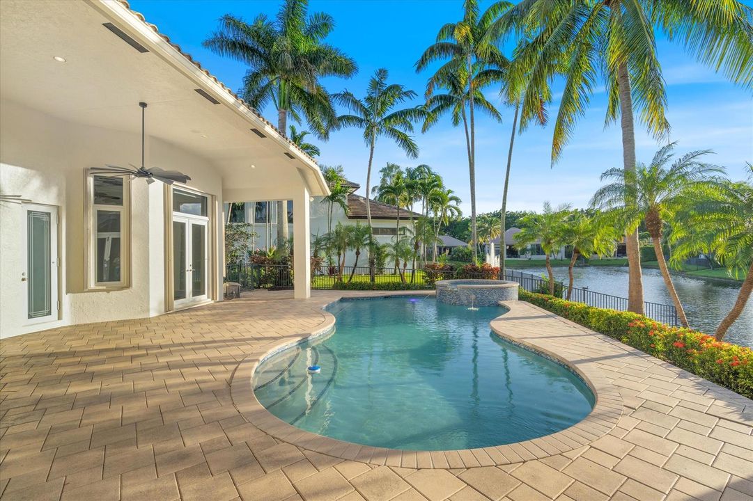 Custom Heated Pool and Spa