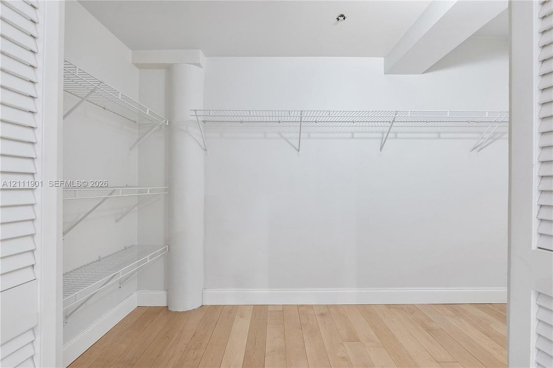 Huge Primary Walk-in Closet