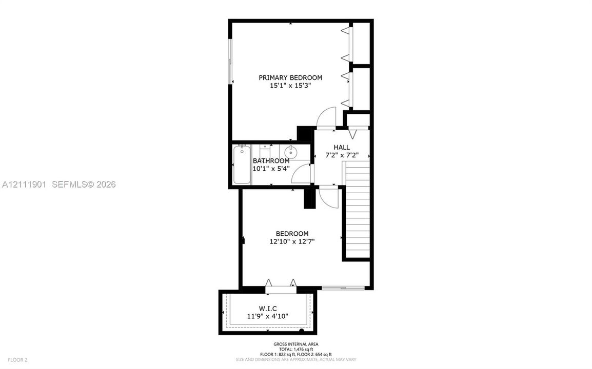На продажу: $975,000 (2 спален, 1 ванн, 1475 Квадратных фут)