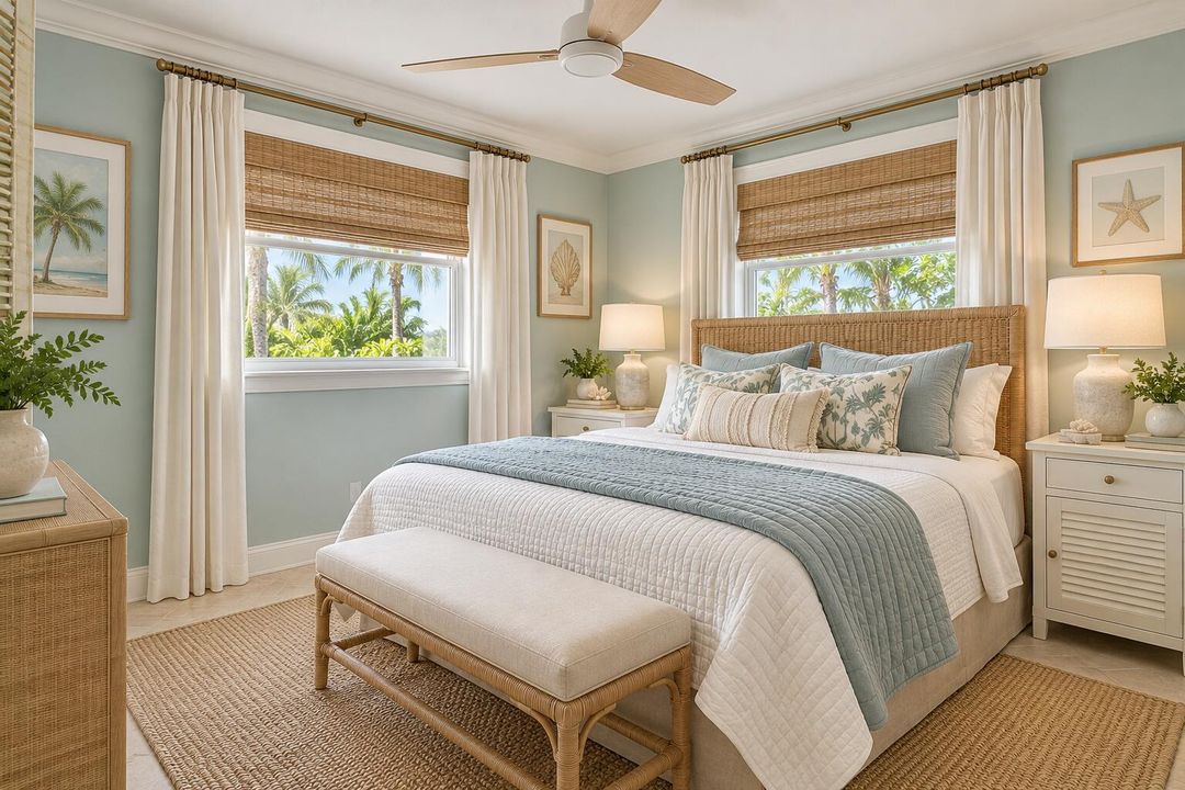 Serene Coastal Bedroom Retreat
