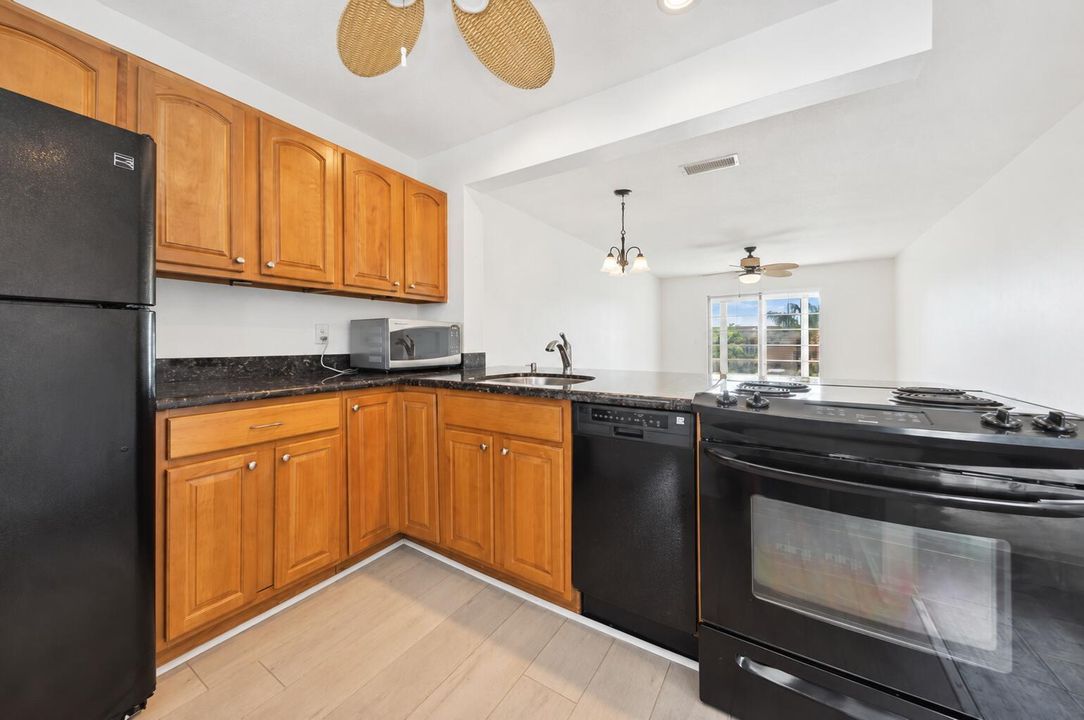 Warm kitchen with gentle daylight