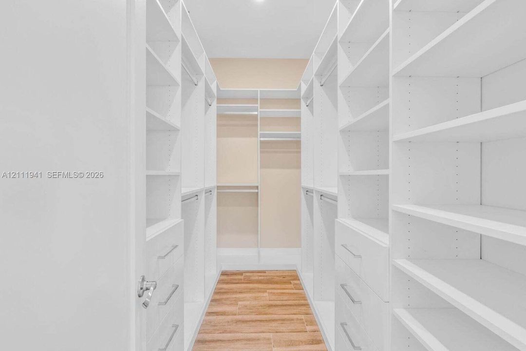 Primary Walk-In Closet