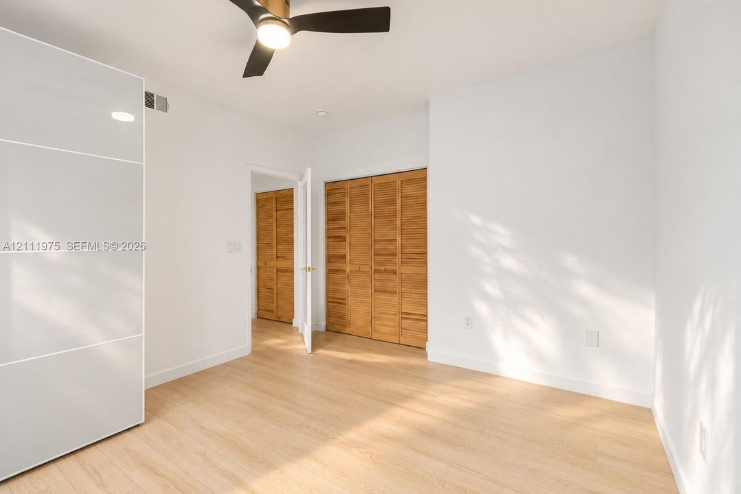 Bedroom and Closet
