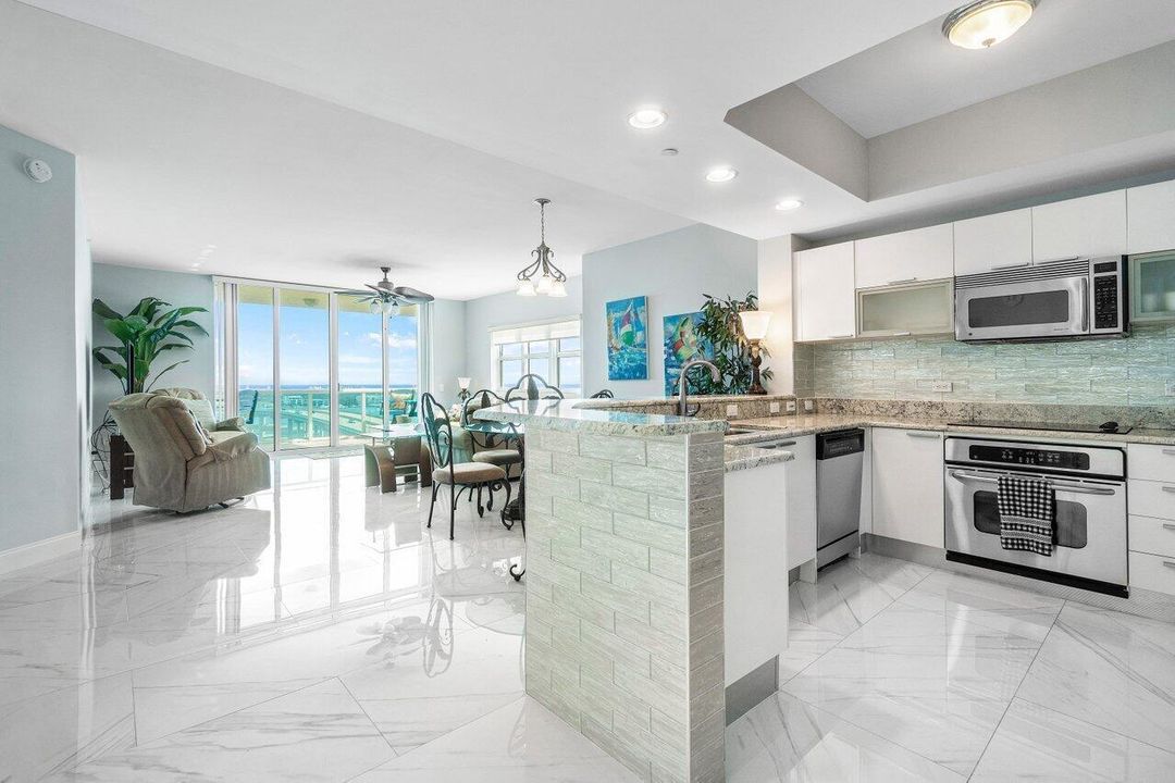 white and bright living areas