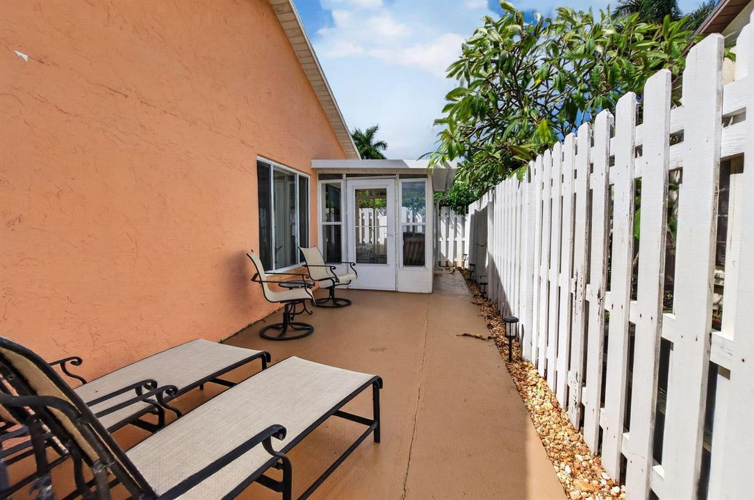 Side Patio