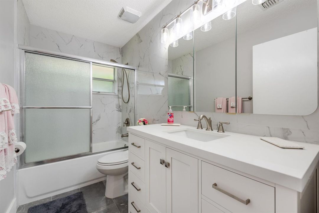 Secondary bathroom