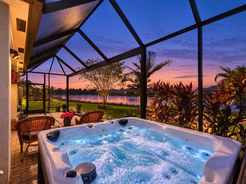 Spa Night Shot