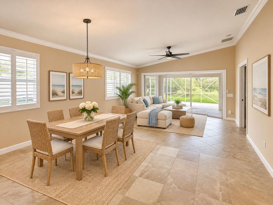 Dining Staged