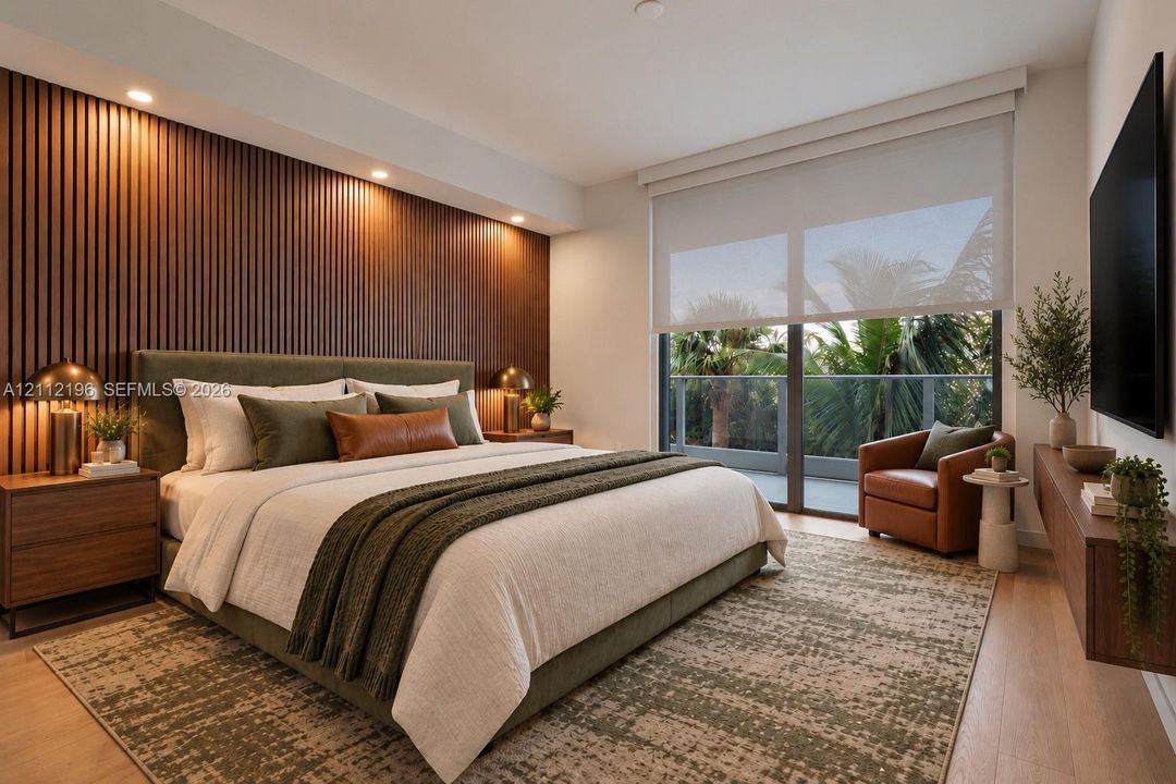 Virtual Staging with electric blinds