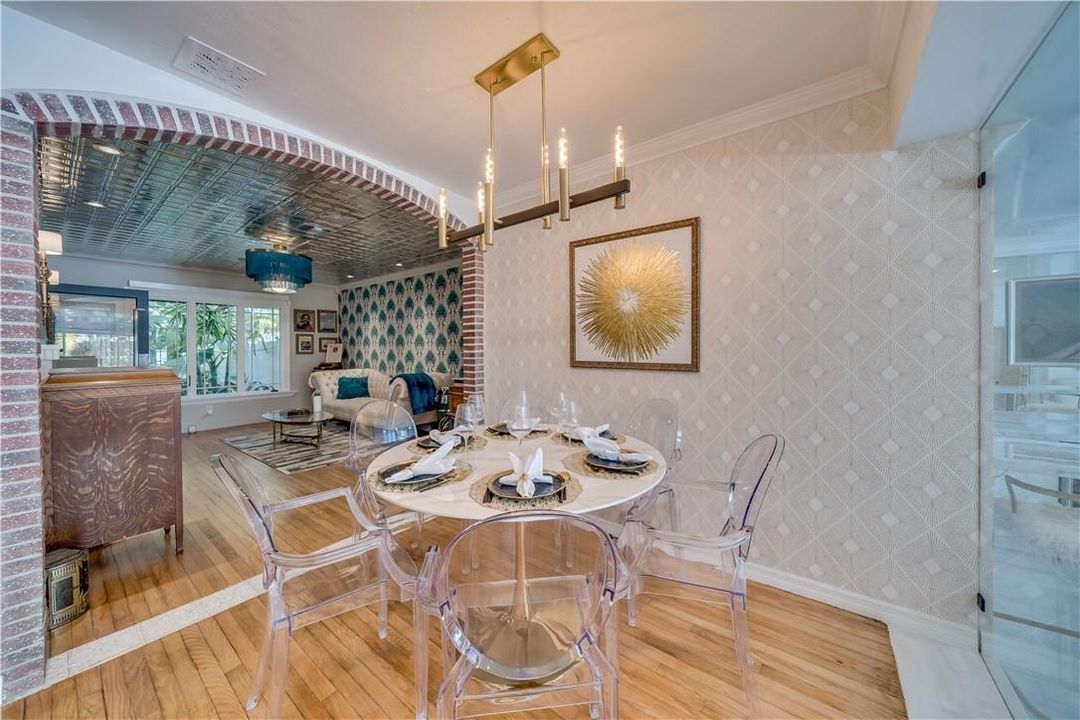 Dining area