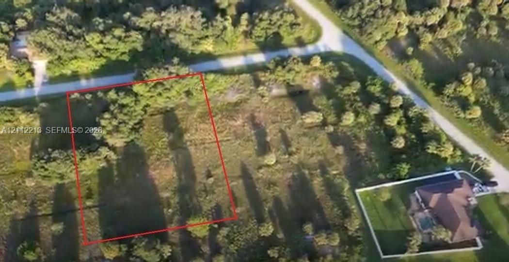 Cleared lot featuring native vegetation and scattered mature trees