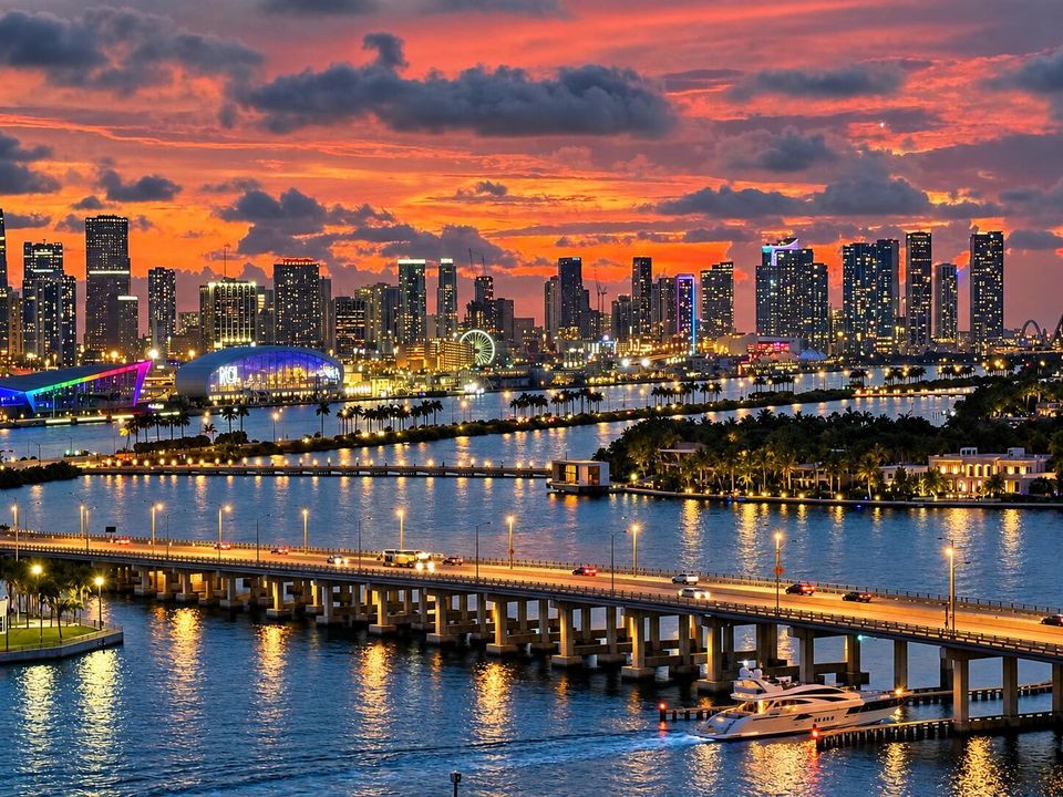 Waterfront Skyline Panorama