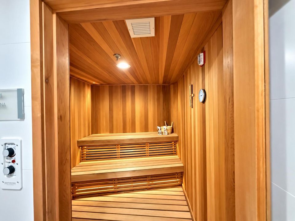 Spa sauna Interior