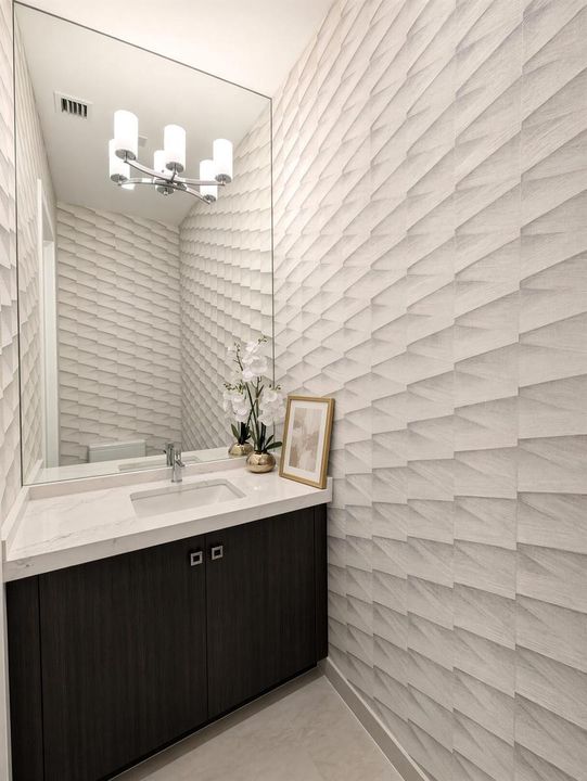 powder room downstairs