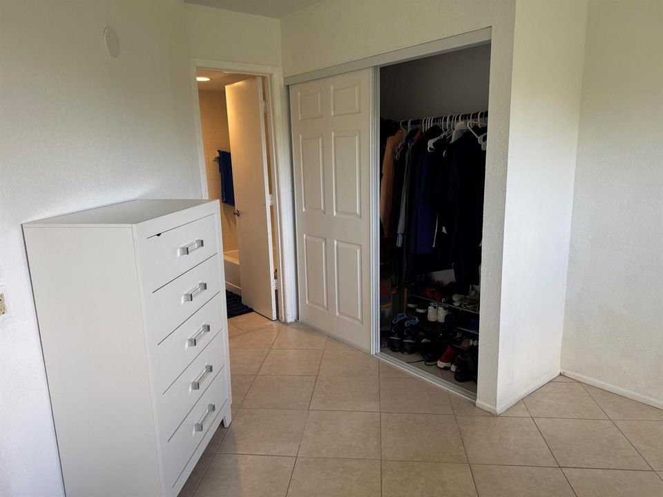 Main bedroom closet
