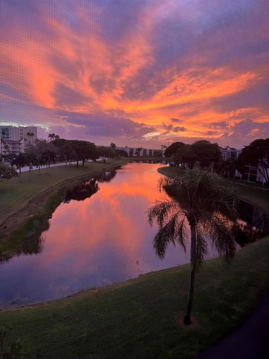 Spectacular sunset