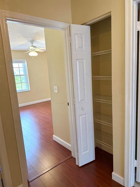 Second floor storage