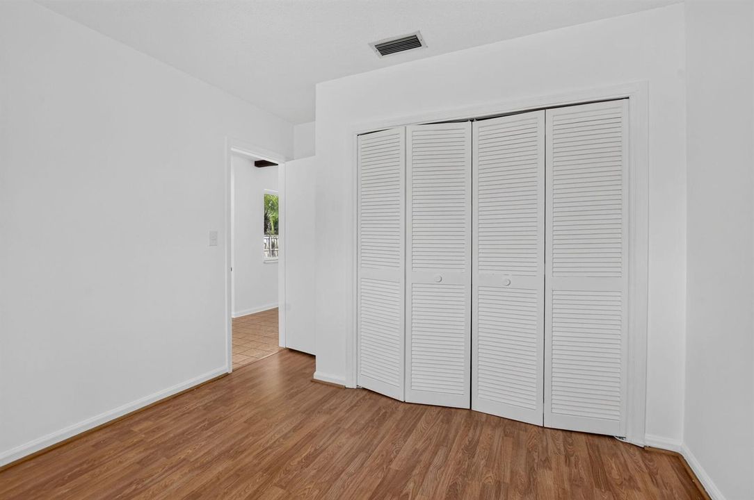Bedroom with Closets