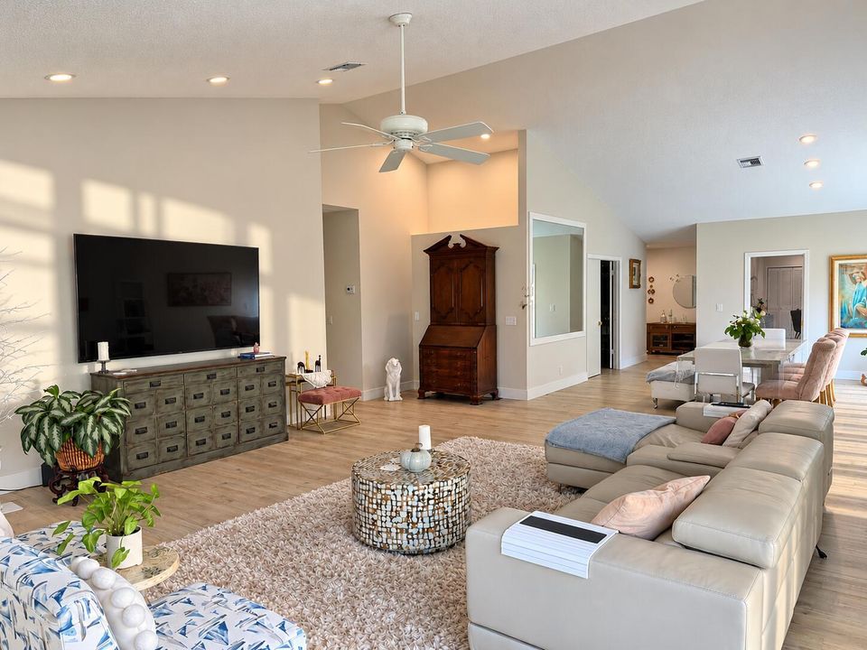 Bright Living Room Interior