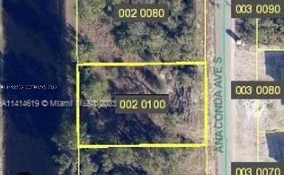 Property Plat Map. Defining the legal boundaries and parcel designation of the property