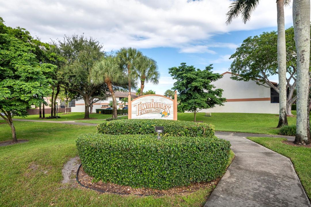 community sign