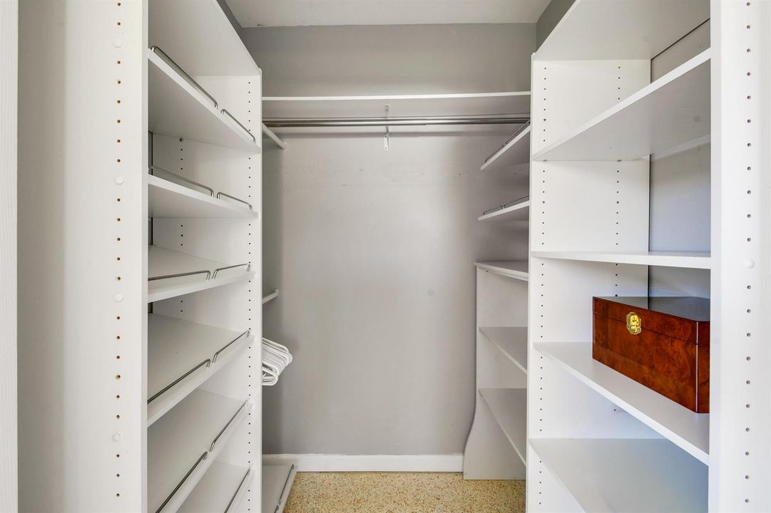 Beautiful closet