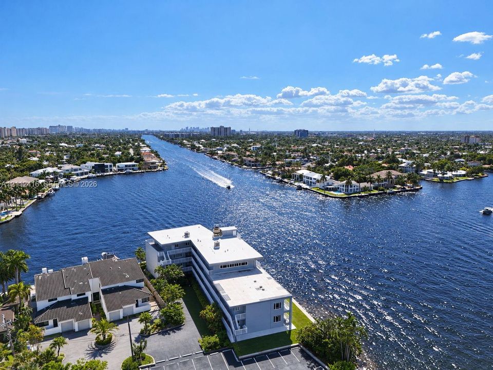 Being a point lot provides an amazing expanse of water views...
