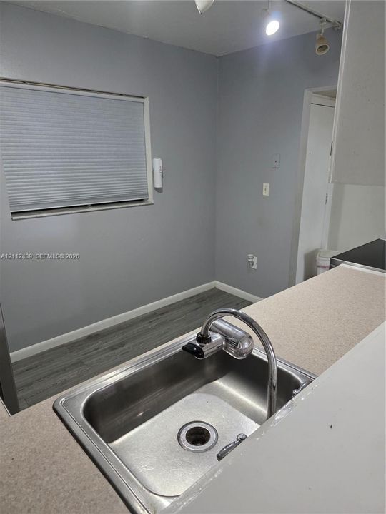 EAT IN KITCHEN WITH ROOM FOR SMALL DINETTE SET