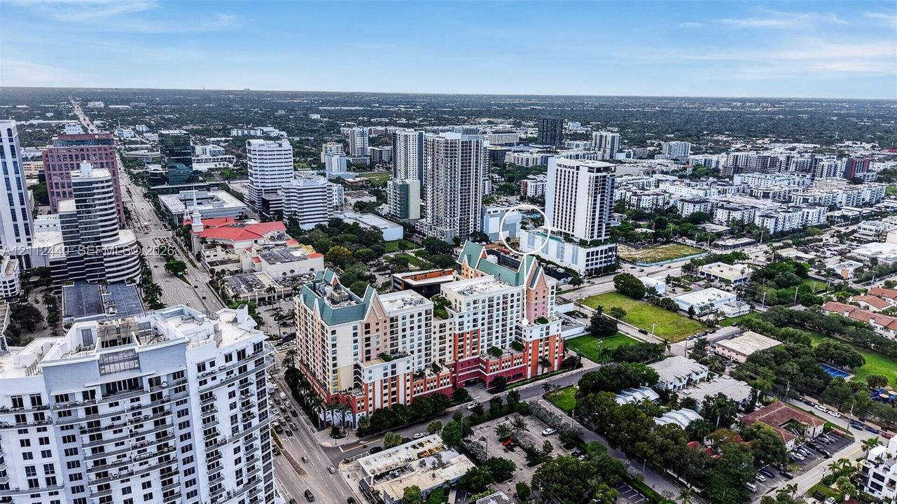In the heart of downtown Fort Lauderdale. No need for a car!
