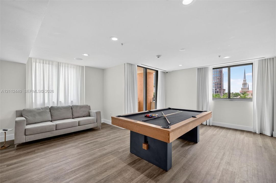 Open-concept Game Room