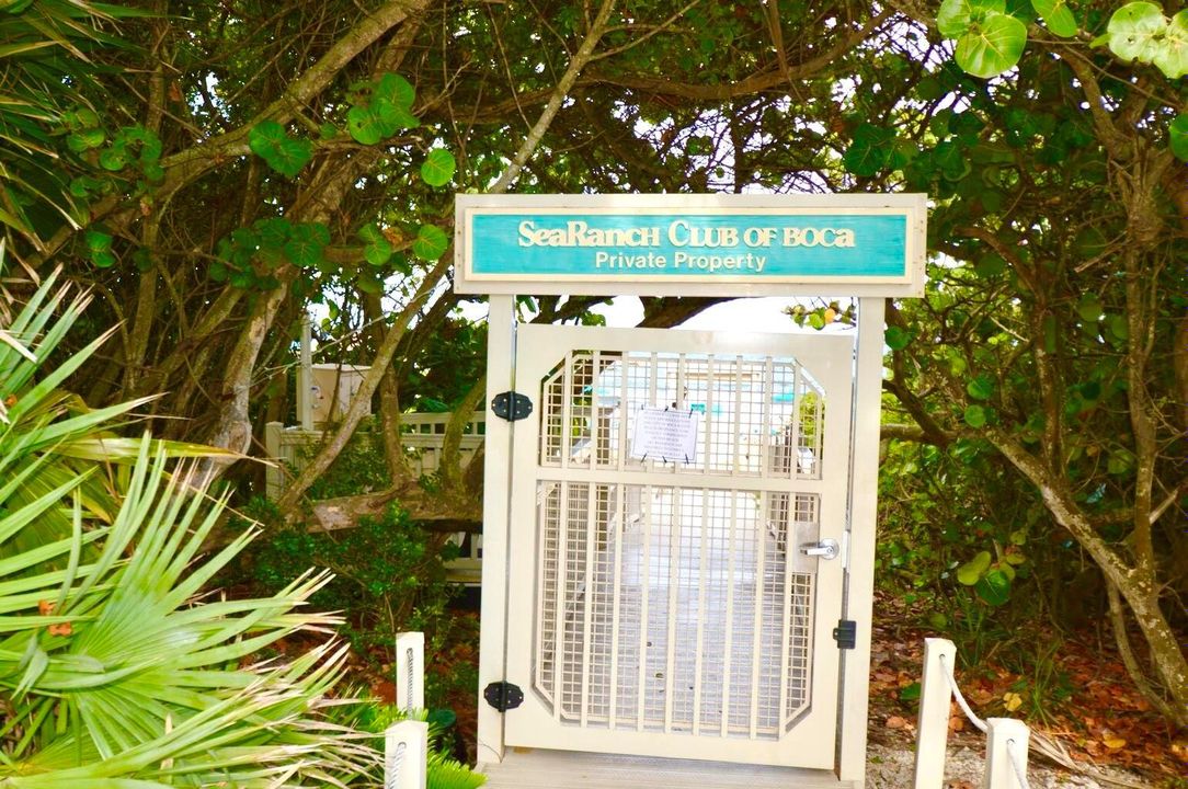 SEA RANCH CLUB BEACH ENTRANCE
