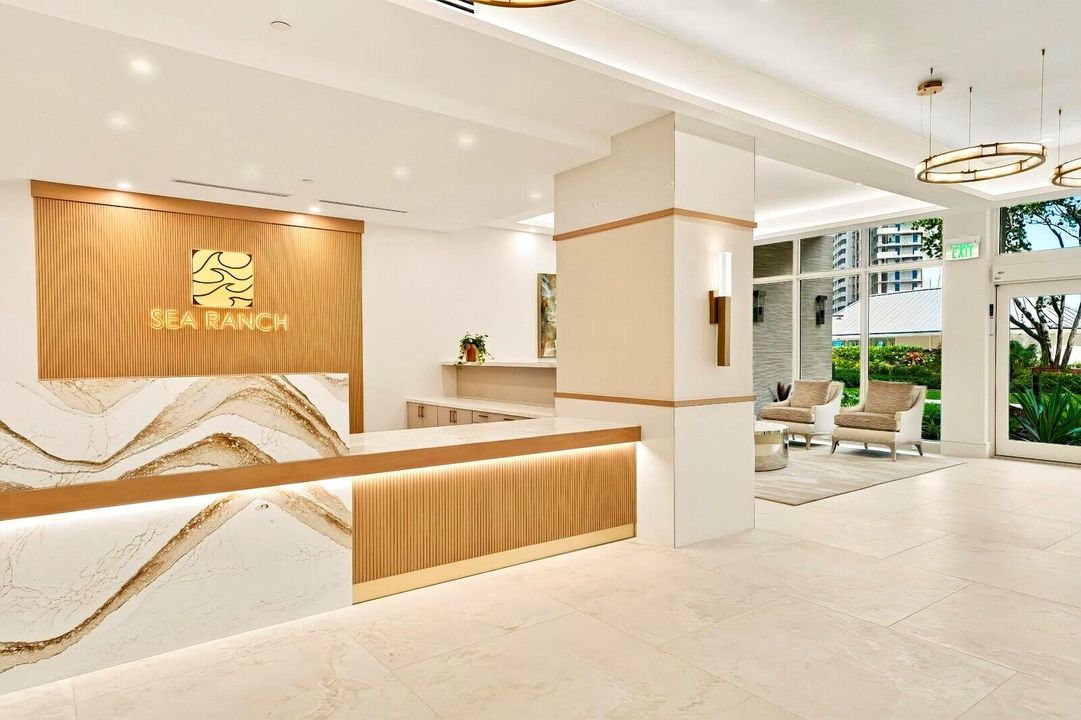 NEWLY-DESIGNED LOBBY