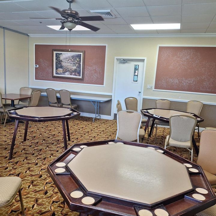 card room