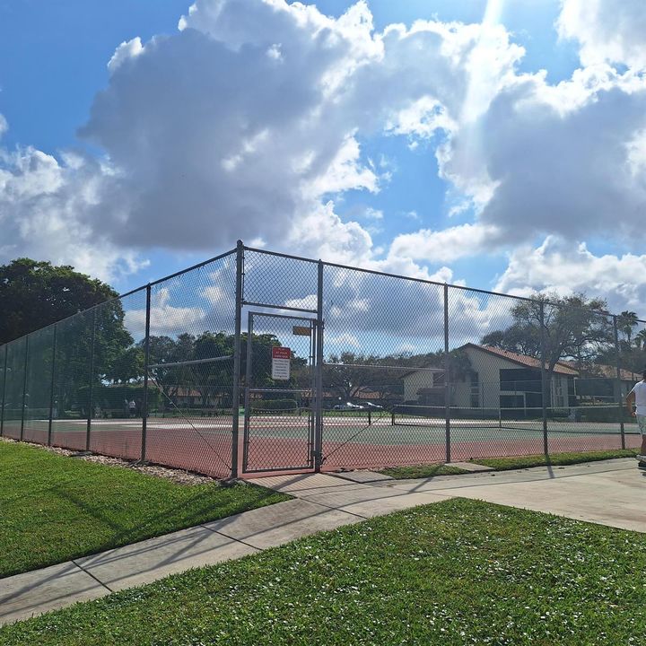 Tennis courts