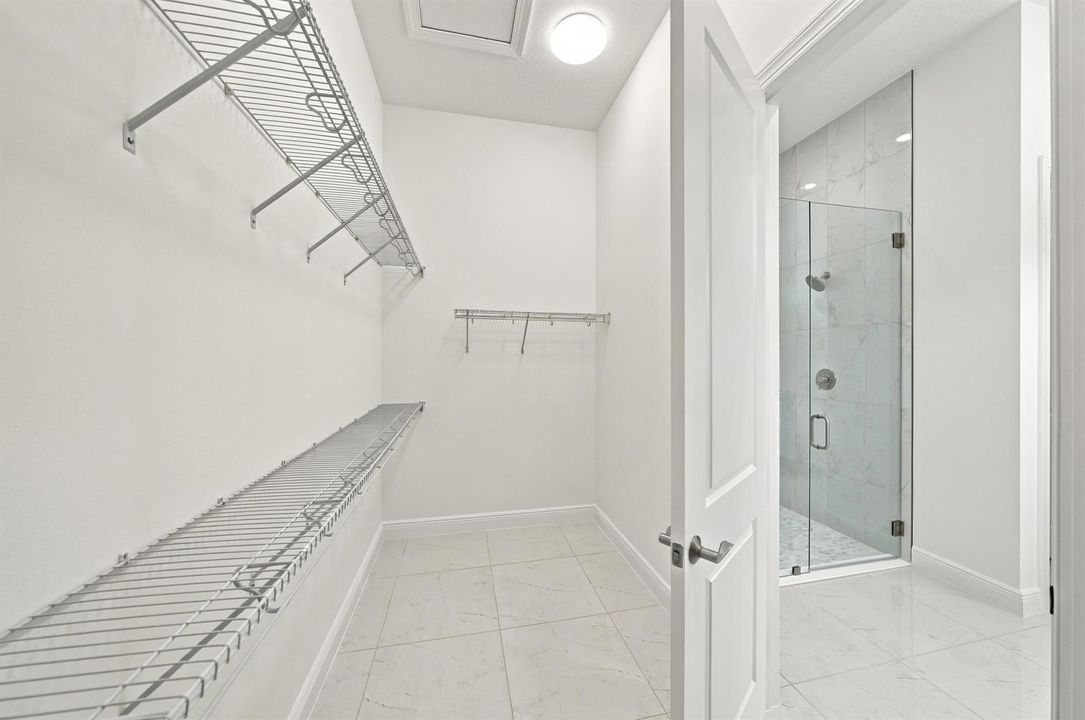 Primary walk-in Closet