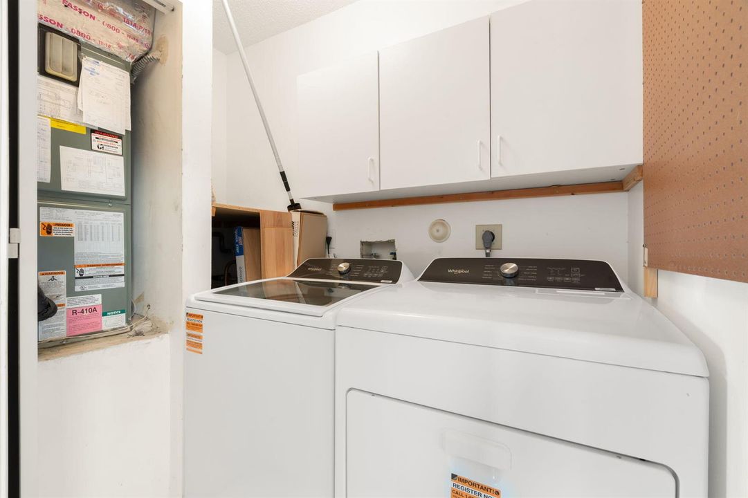 IN-UNIT LAUNDRY ROOM