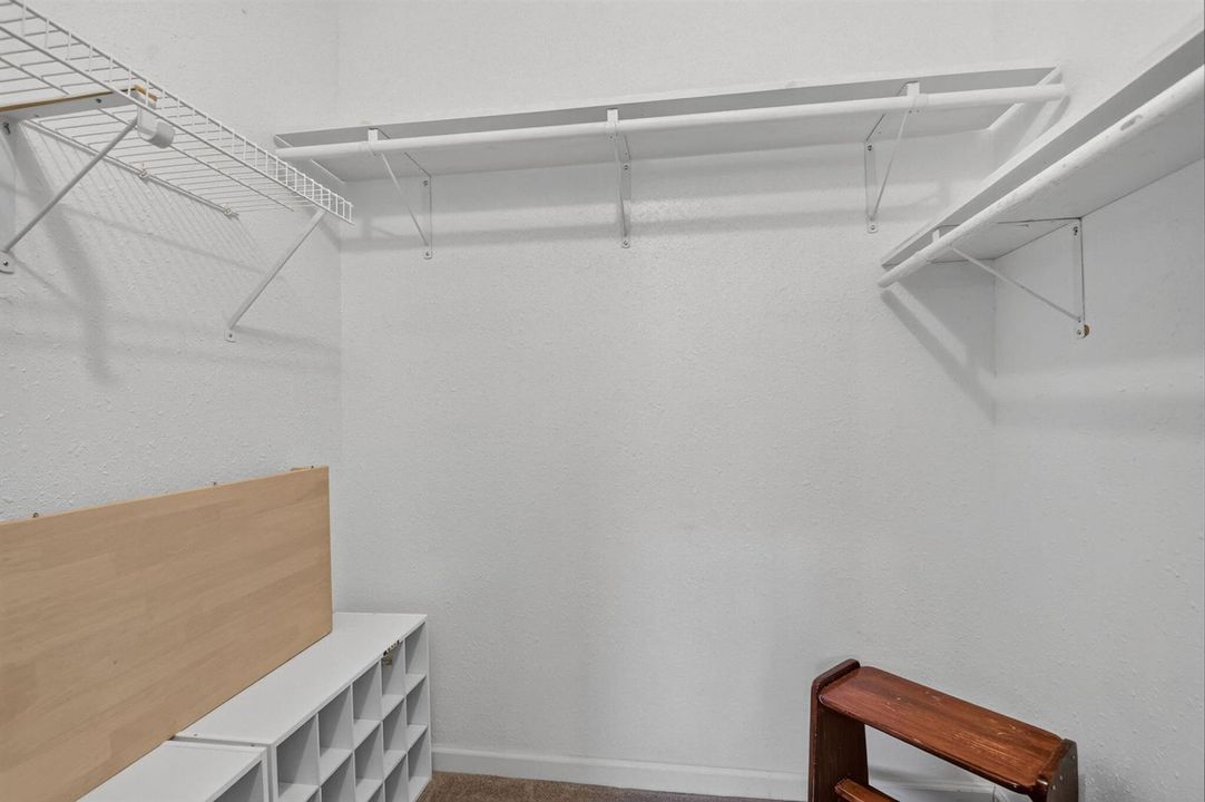 Primary Walk-In Closet