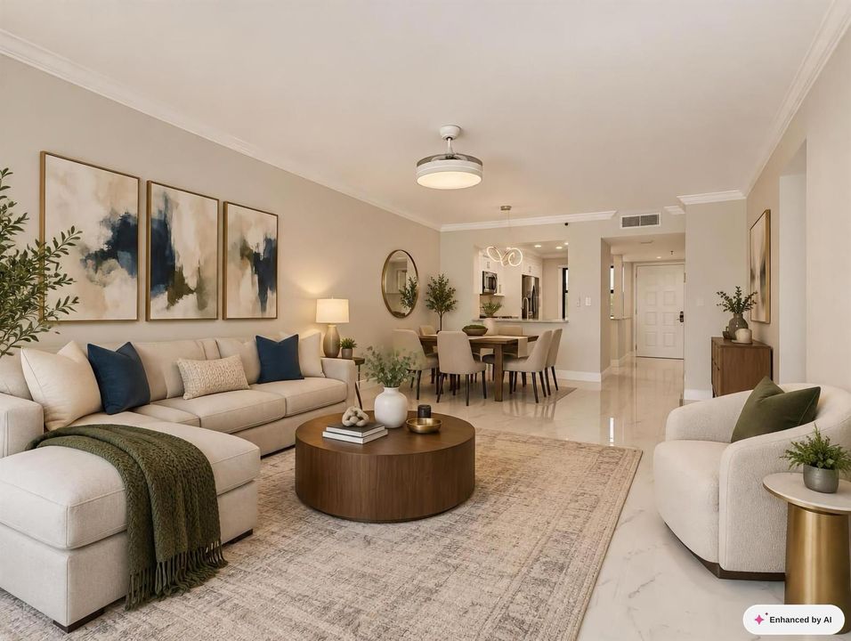 Living Dining Staged