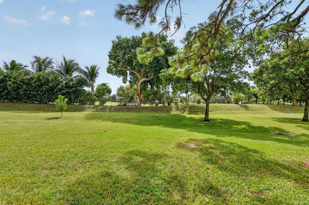 golf course view