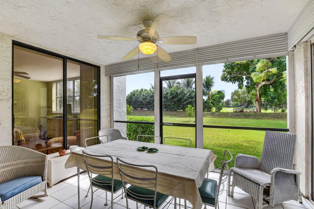 screened patio
