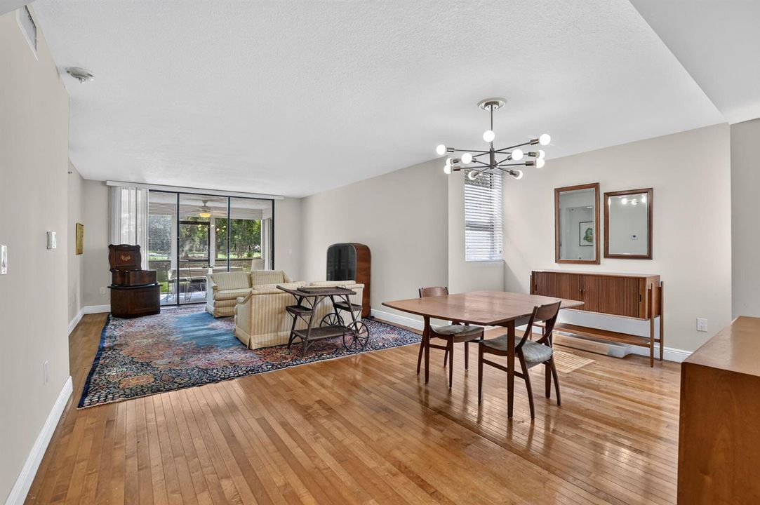 spacious living area