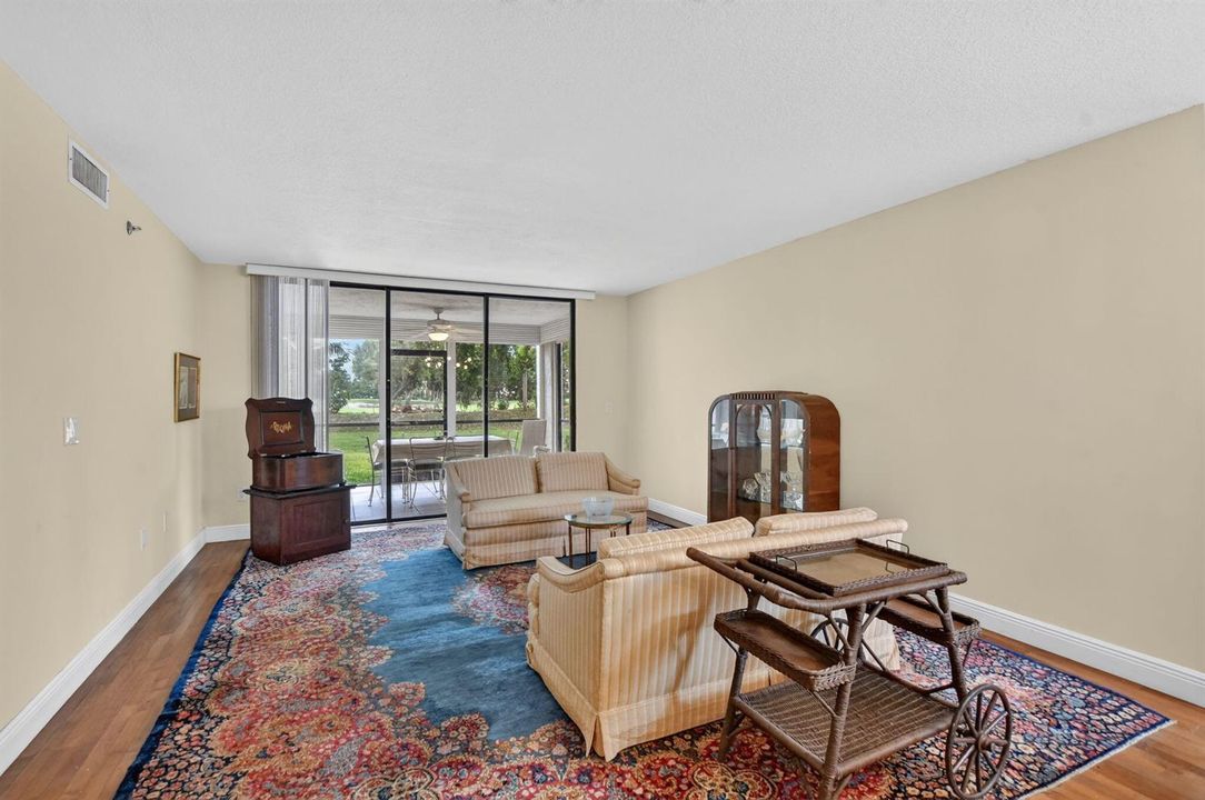 spacious living area
