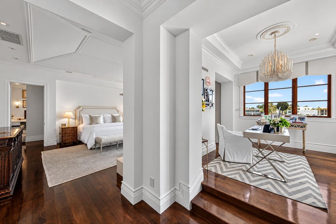 Crisp Luxury Bedroom Suite Interior