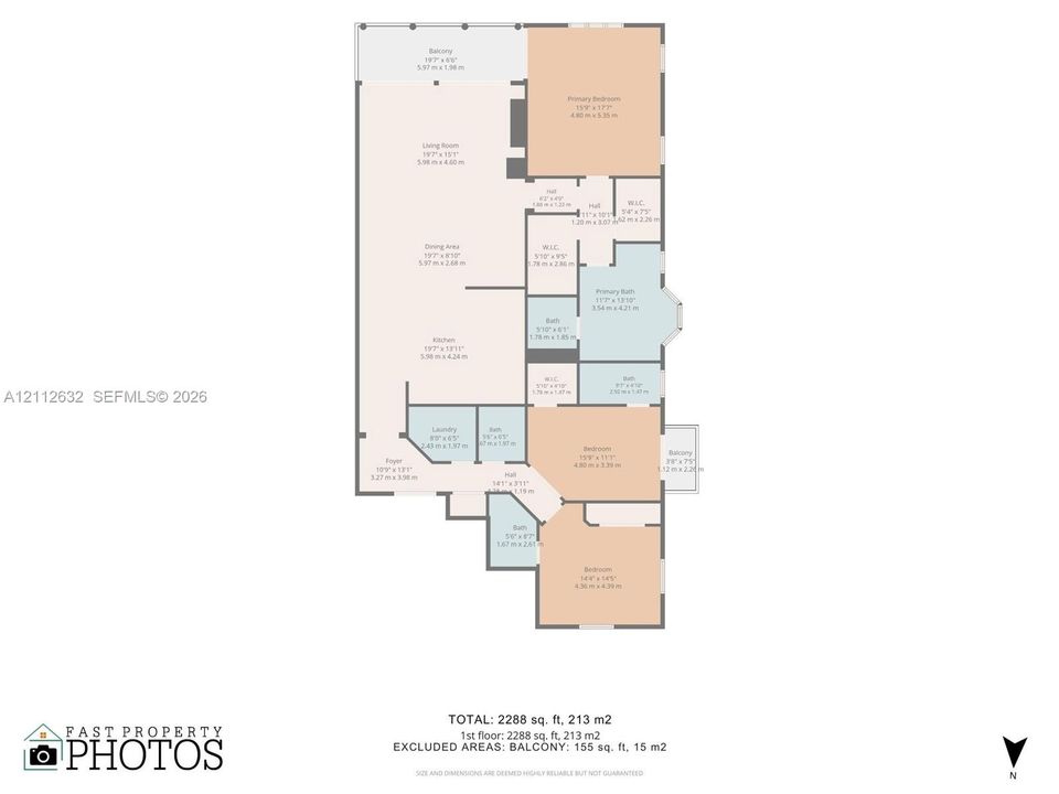En Venta: $1,600,000 (3 camas, 3 baños, 2287 Pies cuadrados)