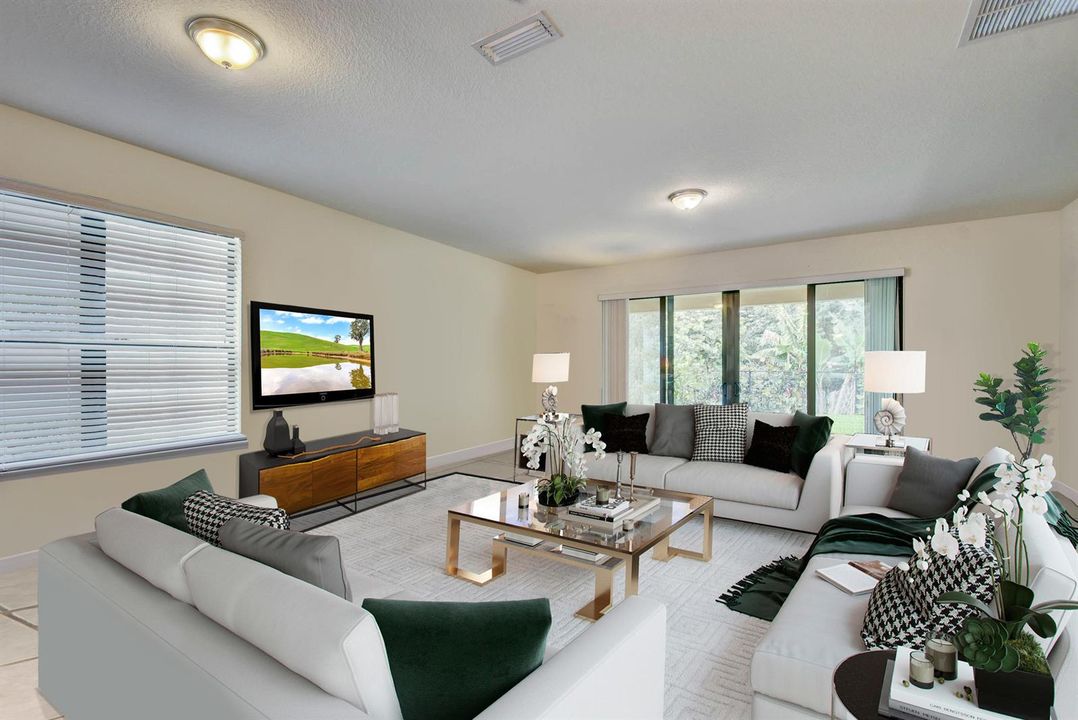 Family Room-staged