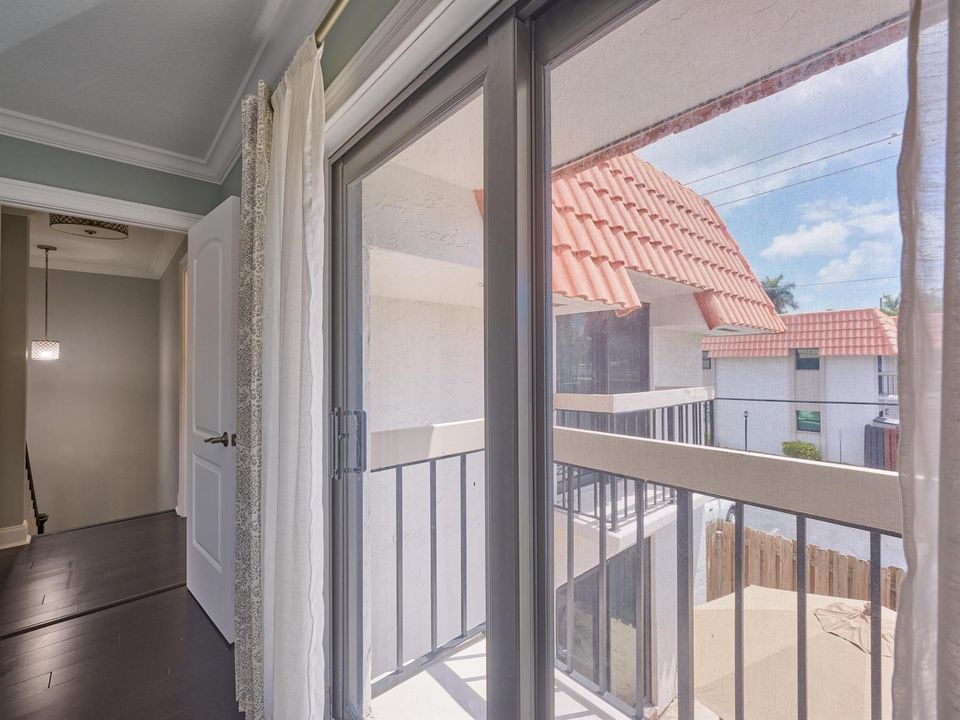 Primary Bedroom Balcony